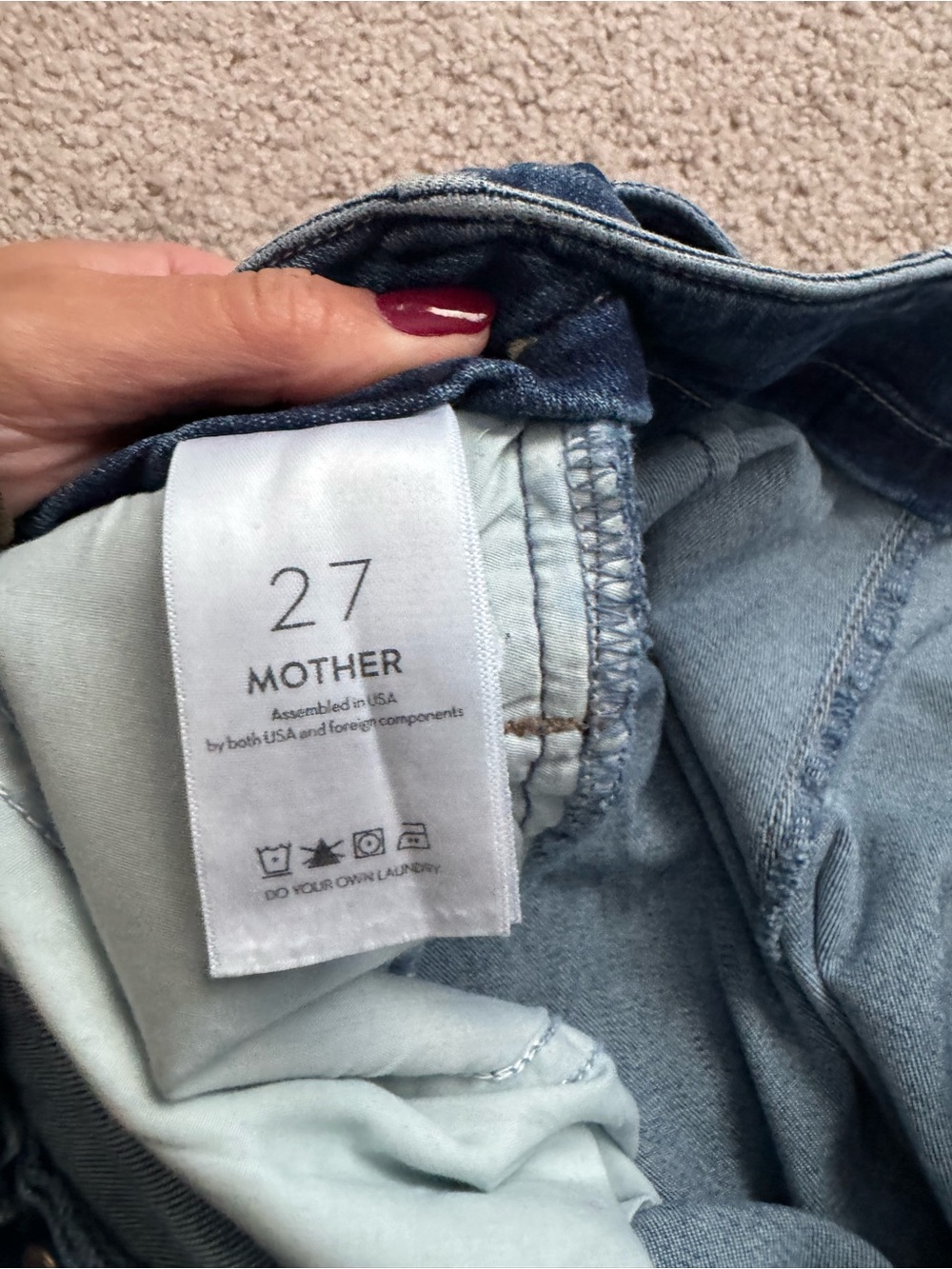 MOTHER The Cinch Greaser Ankle High-Rise Wide-Leg Jeans - Picture 7 of 7